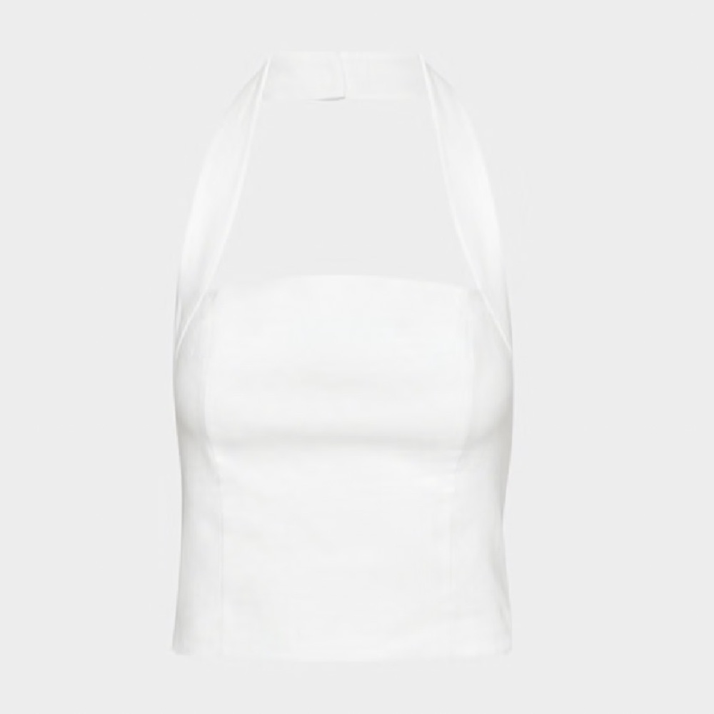 Aritzia - Wilfred Whisper Linen Halter Top